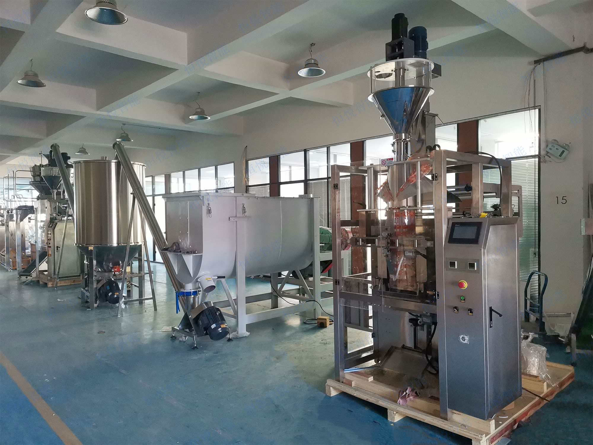 全自動粉體午夜视频免费看流程自動化