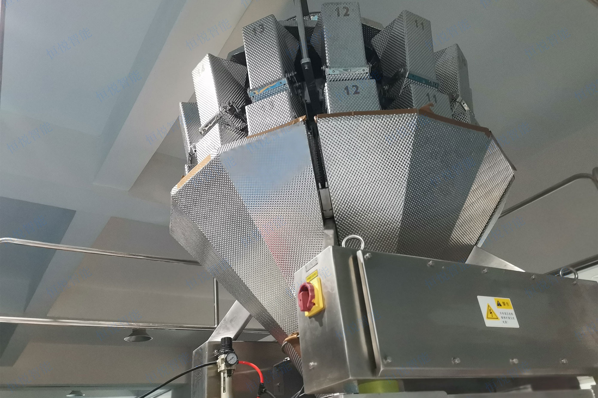 采用高精度動態組合計量的一種稱重智能稱重裝置