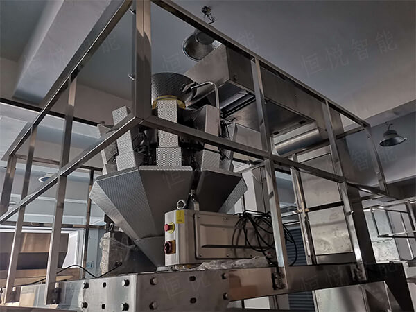 全自動食品午夜视频免费看利用電腦多頭組合秤計算包裝重量