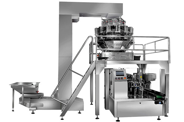 給袋式顆粒自動午夜视频免费看可與電子計量稱、鬥式提升機等設備配套